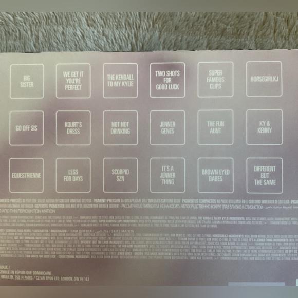 Kylie cosmetics eyeshadow palette - Picture 3 of 5